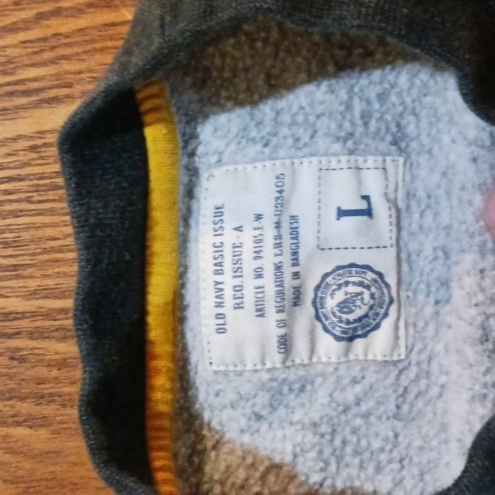 COPY - 👕10/$30 OLD Navy Kids Grey Large Sweatshirt Box 12 - Picture 2 of 4